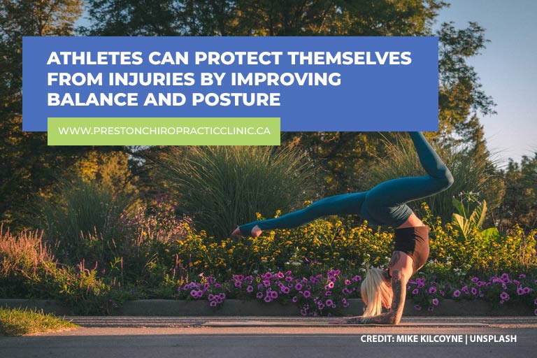 Athletes can protect themselves from injuries by improving balance and posture