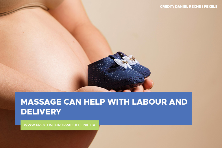 Massage can help with labour and delivery